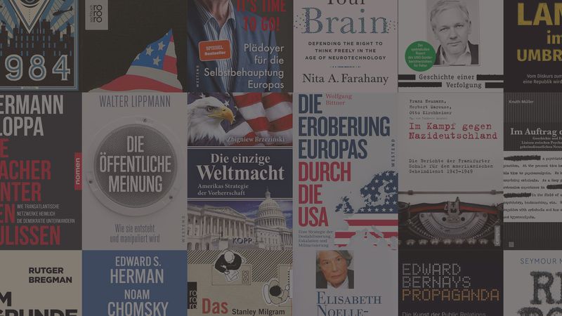 Medien-Tipps zum Vortrag "Die Macht der Propaganda!!"